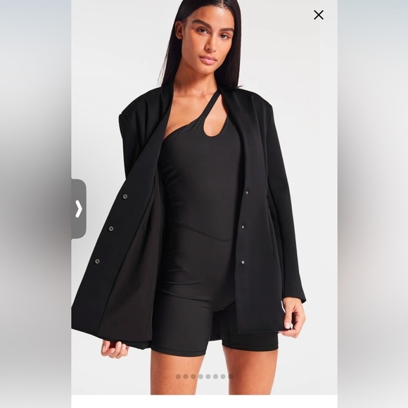 BANDIER SPORTS LOGO BLAZER, size Medium, fully lined, luxurious NWT - Picture 4 of 14